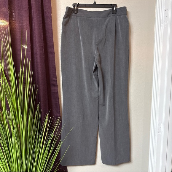 B8/3 89th & Madison Grey flat front dress pants size 14 - Picture 6 of 8